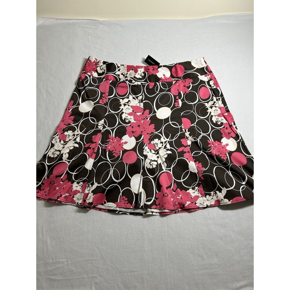Lane Bryant Women's Skirt Size 22 Floral Knee Length NEW 275